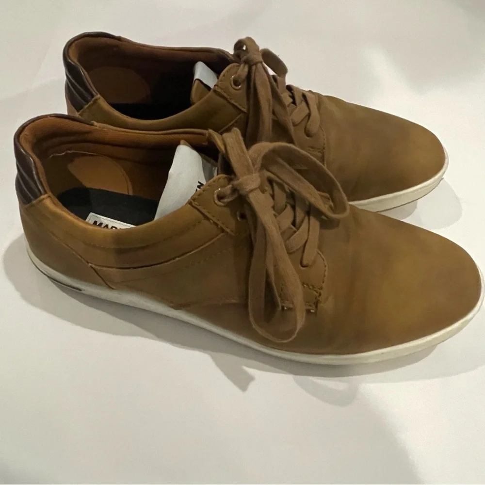 Madden Men's‎ Brown Low-Top Casual Sneakers Size 9 Ortholite Insoles